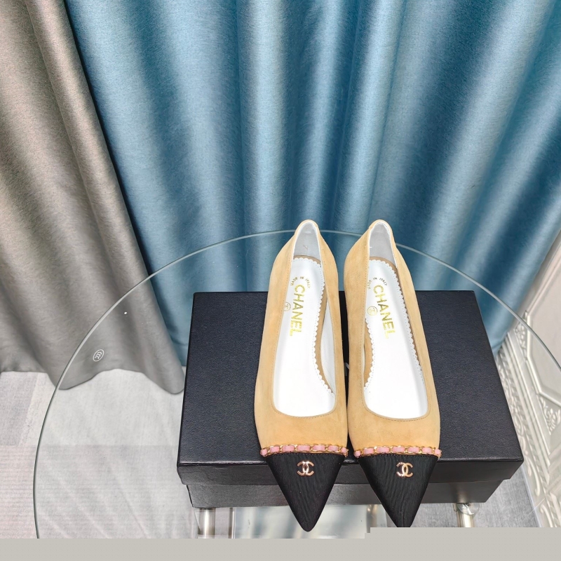Ch*el flat shoes